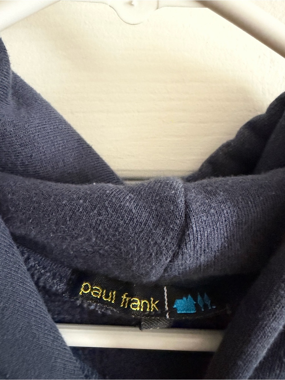 Vintage Paul Frank Navy Crewneck Sweatshirt with Julius Monkey Graphic c. 2003 - Picture 4 of 5